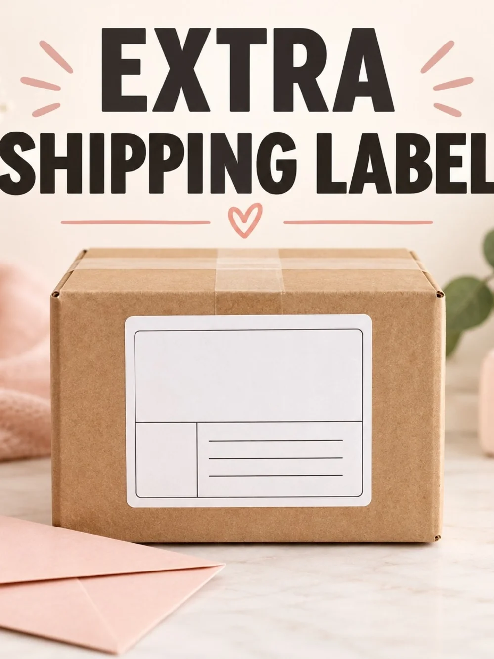 Extra Shipping Label